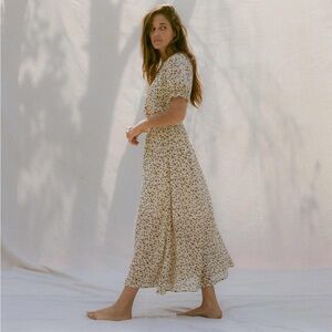 Christy Dawn Floral Cream Dress